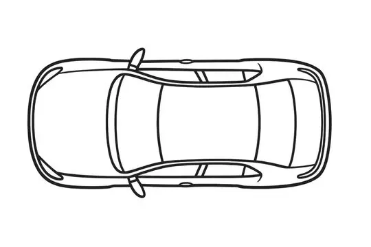 Car Top View